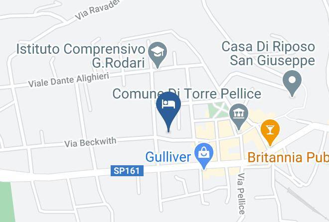 Turin - Foresteria Valdese Di Torre Pellice Maps