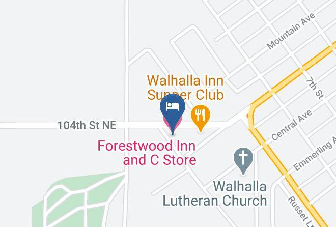 Pembina - Forestwood Inn And C Store Maps