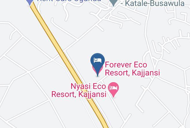 Forever Eco Resort Kajjansi Map
