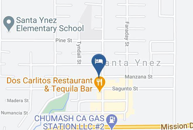 Santa Barbara - Forfriends Inn Maps
