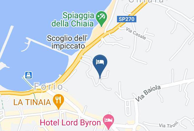 Naples - Forio Hotel Hibiscus Maps