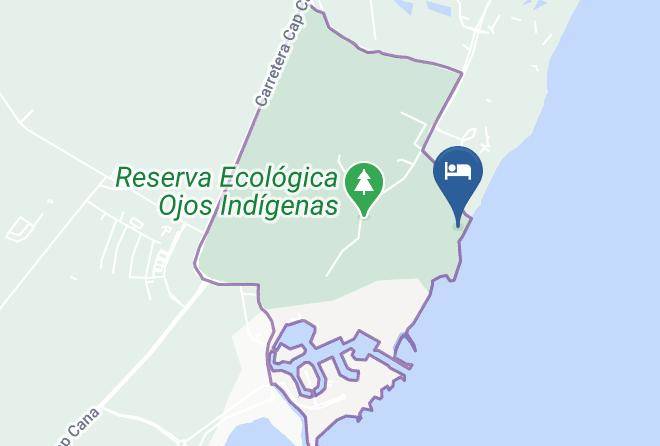 Former Punta Cana Beach Resort & Club Main Hotel Pool Map