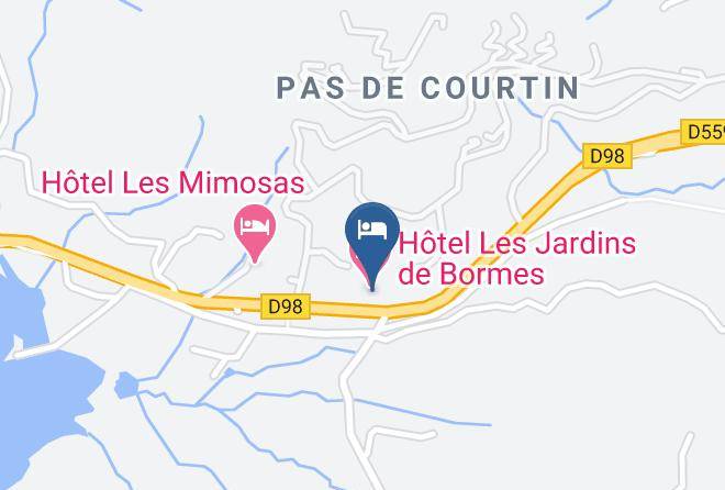 Var - Formule Etape A Bormes Les Mimosas Maps