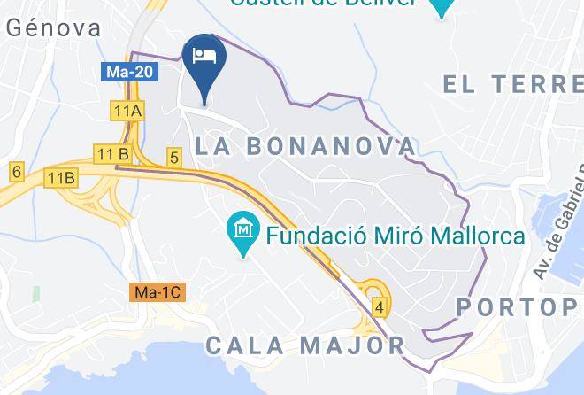 Forn De La Bonanova Map