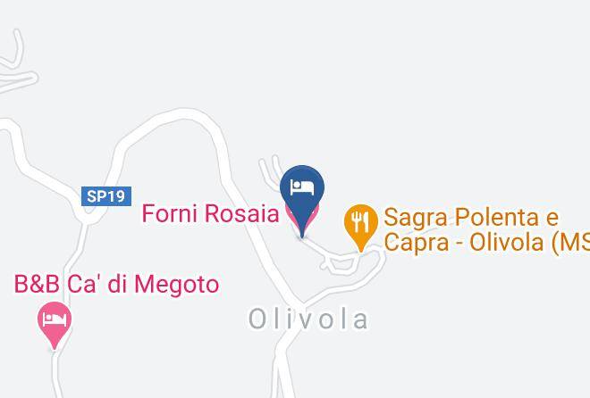 Massa Carrara - Forni Rosaia Maps