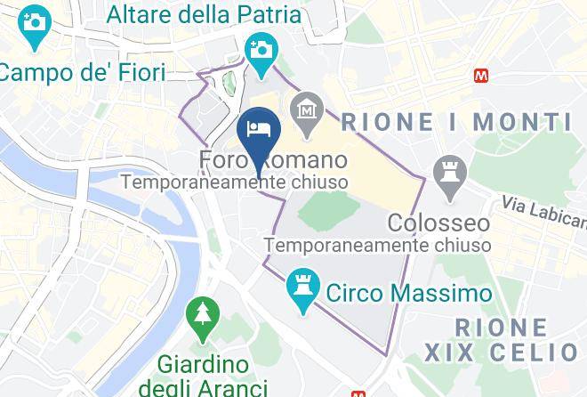 Foro Romano Luxury Suites Map