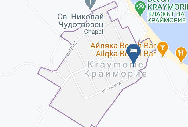 Burgas Kv Kraymorie - Foros Kraymorie Maps