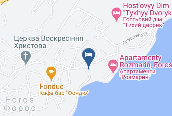 Yalta - Foroskiy Dvorik Maps