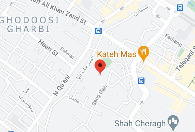 Shiraz - Forough Hotel Maps