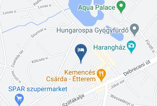 Hajduszoboszlo - Forras Panzio Maps