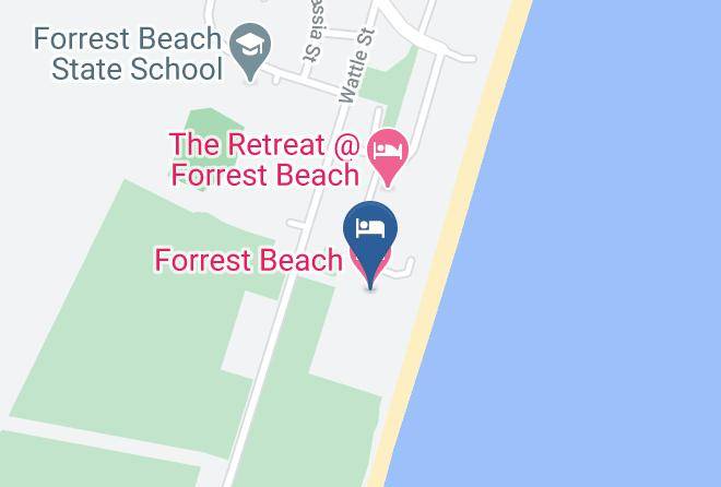 Forrest Beach Hotel Map
