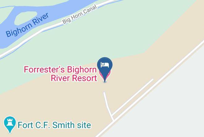 Big Horn - Forrester's Bighorn River Resort Maps