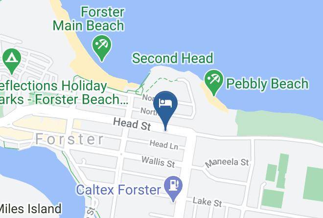 Mid Coast - Forstay Motel Maps