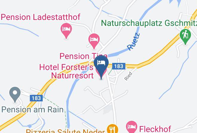 Innsbruck Land - Hotel Forster's Naturresort Maps