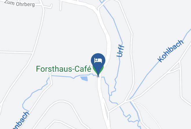 Waldeck Frankenberg - Forsthaus Cafe Maps