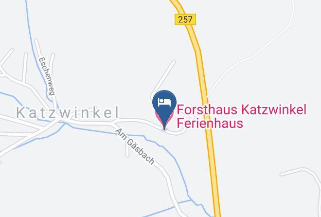 Vulkaneifel - Forsthaus Katzwinkel Ferienhaus Maps