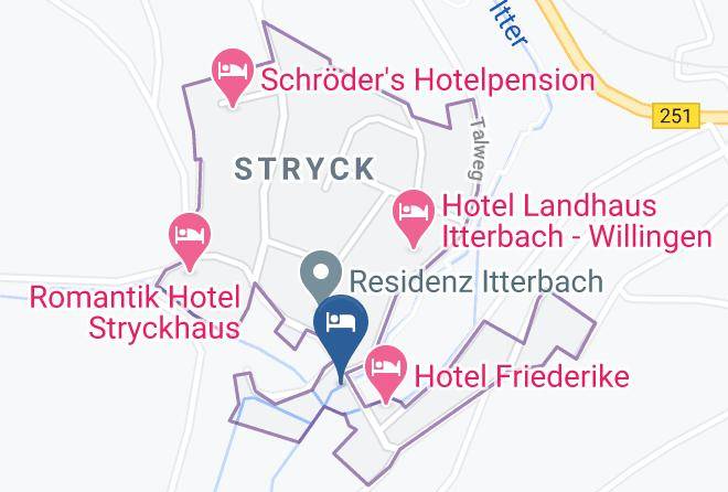Waldeck Frankenberg - Forsthaus Maps