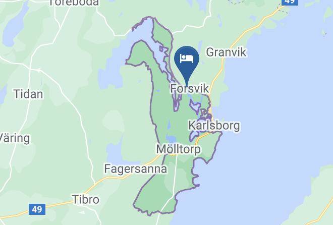Karlsborg - Forsviks Vandrarhem Stf Maps