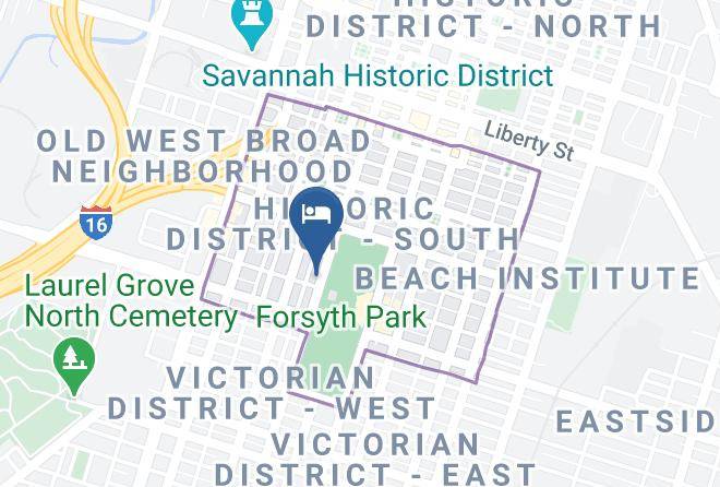 Chatham - Forsyth Park Inn Maps