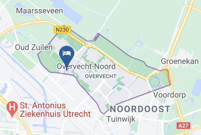 Utrecht Overvecht - Fort Aan De Klop Maps