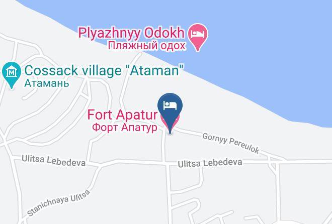 Temryuksky District - Fort Apatur Maps