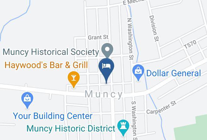 Lycoming - Fort Brady Hotel Maps