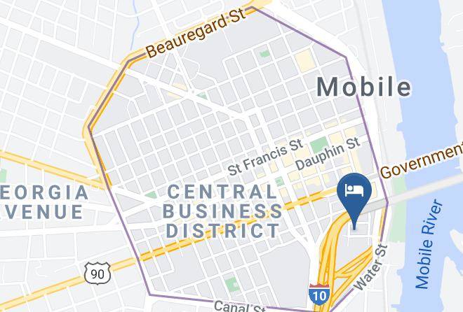 Mobile - Fort Conde Inn Maps