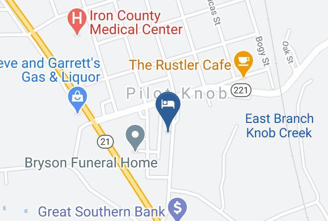 Iron - Fort Davidson Hotel Maps