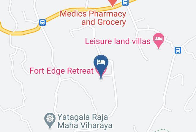 Galle - Fort Edge Retreat Maps