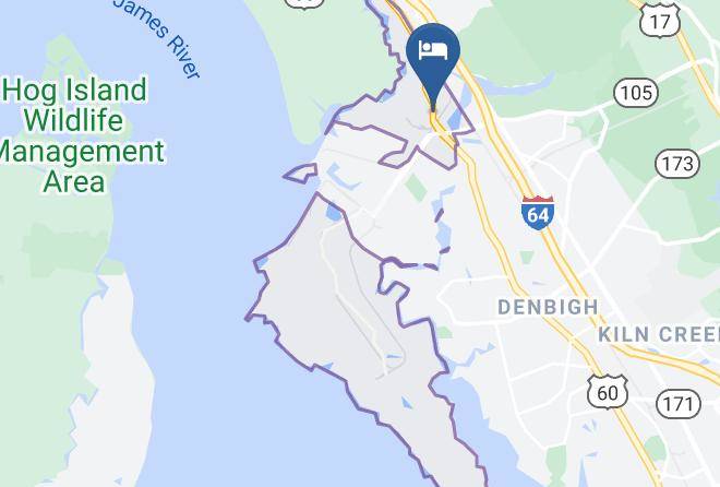 Newport News City - Fort Eustis Inn Maps