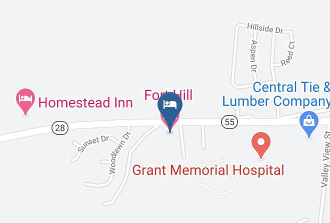 Grant - Fort Hill Motel Maps