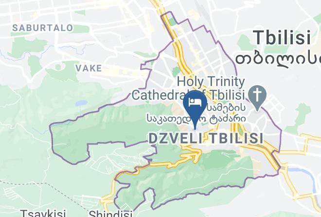 Tbilisi - Fort Hotel Maps