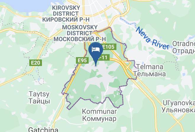 Fort Kolesnik Hotel Map