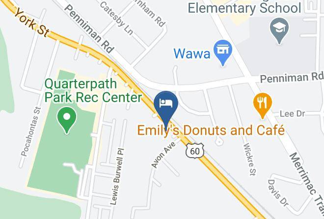James City - Fort Magruder Hotel And Conference Center Maps