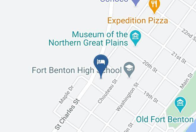 Chouteau - Fort Motel Maps
