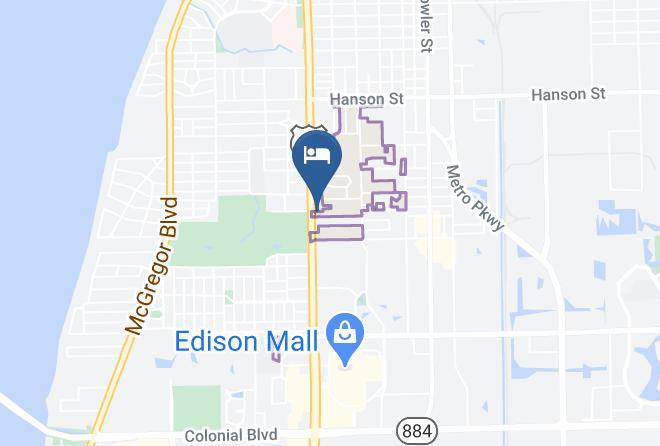 Lee - Fort Myers Inn Motel & Hotel Maps