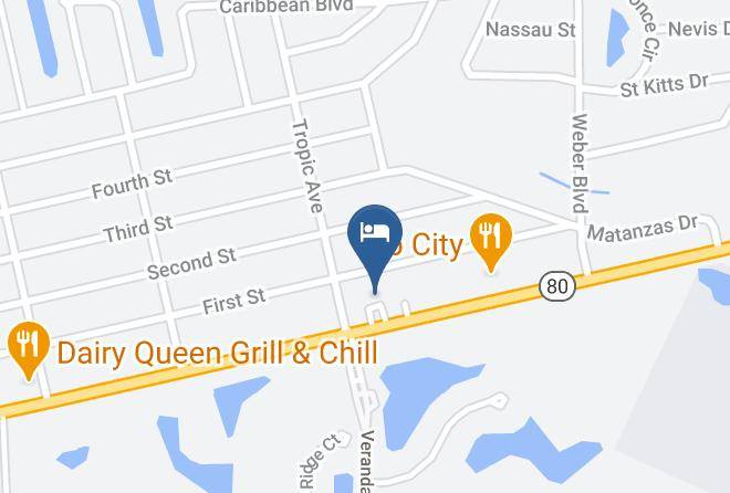 Lee - Fort Myers Shores Motel Maps