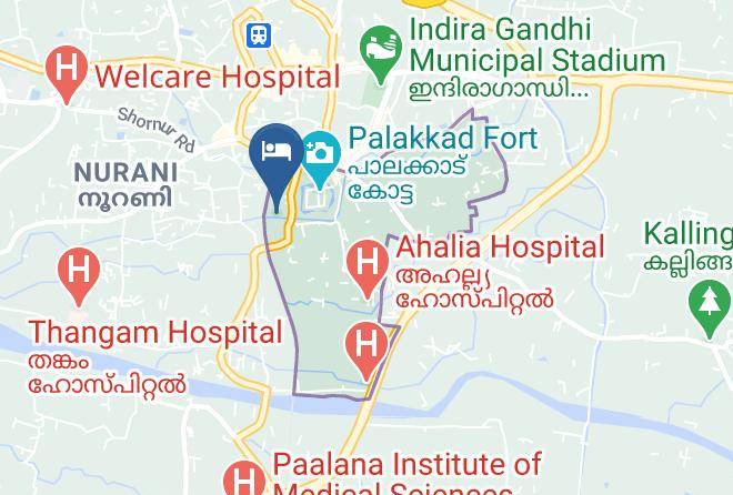 Palakkad - Fort Palace Maps