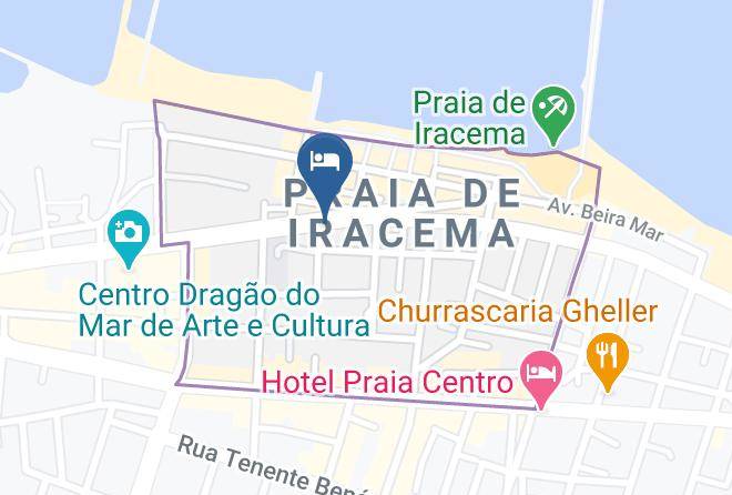 Fort Praia Hotel Map