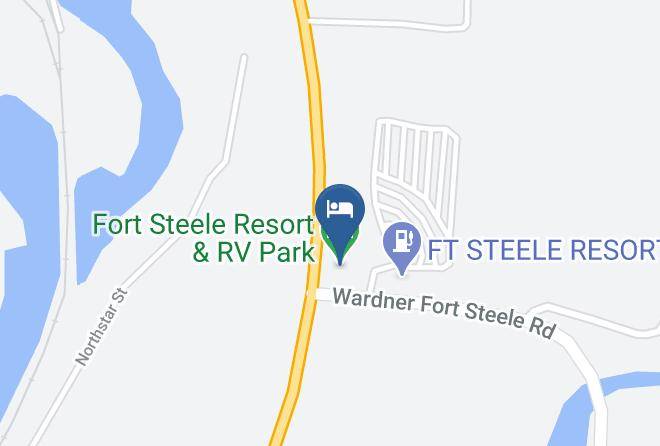 East Kootenay - Fort Steele Resort & Rv Park Maps