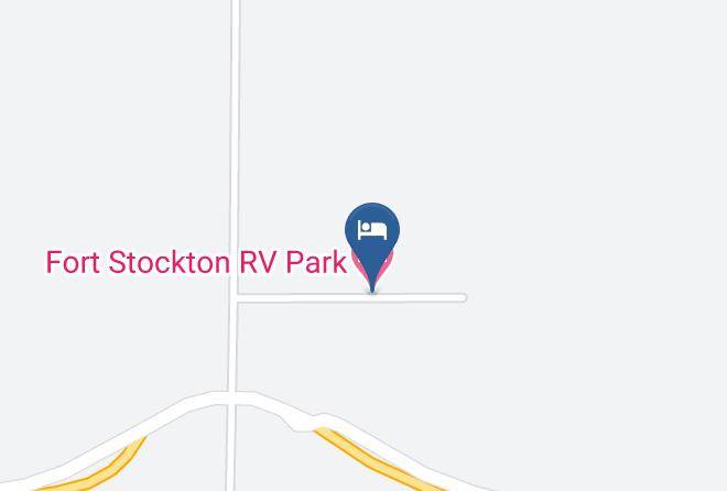 Pecos - Fort Stockton Rv Park Maps