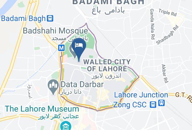Islamabad - Fort View Hotel & Restaurant Maps