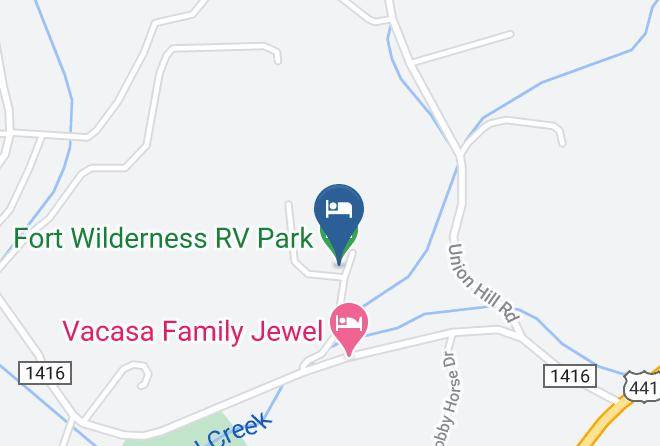Jackson - Fort Wilderness Rv Park Maps