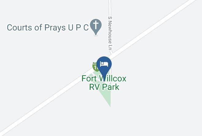 Cochise - Fort Willcox Rv Park Maps