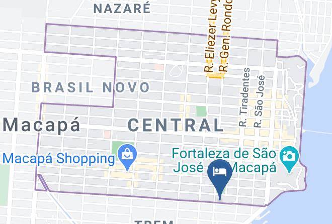 Macapa - Forte Express Maps