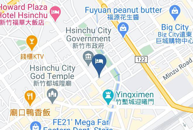 Hsinchu City - Forte Hotel Hsinchu Maps