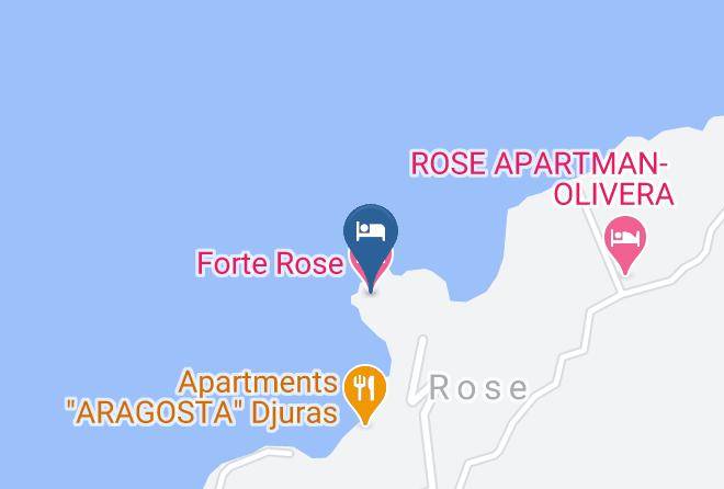 Herceg Novi - Forte Rose Maps