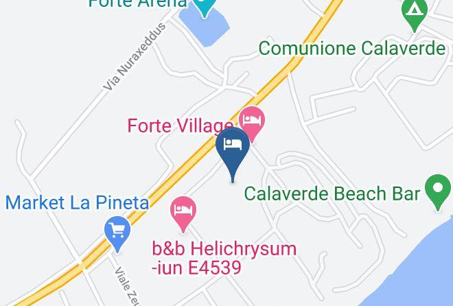 Forte Village Resort Villa Del Parco & Spa Map