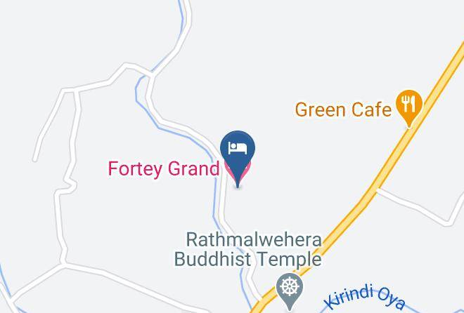 Badulla - Fortey Grand Hotel Maps