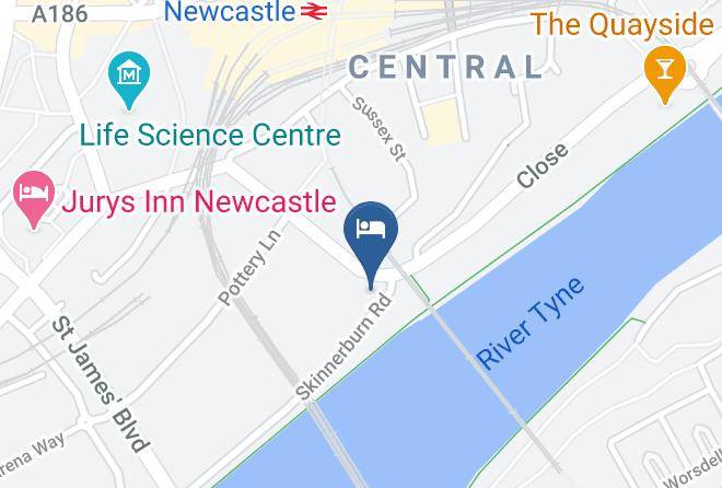 Forth Banks Tower Map